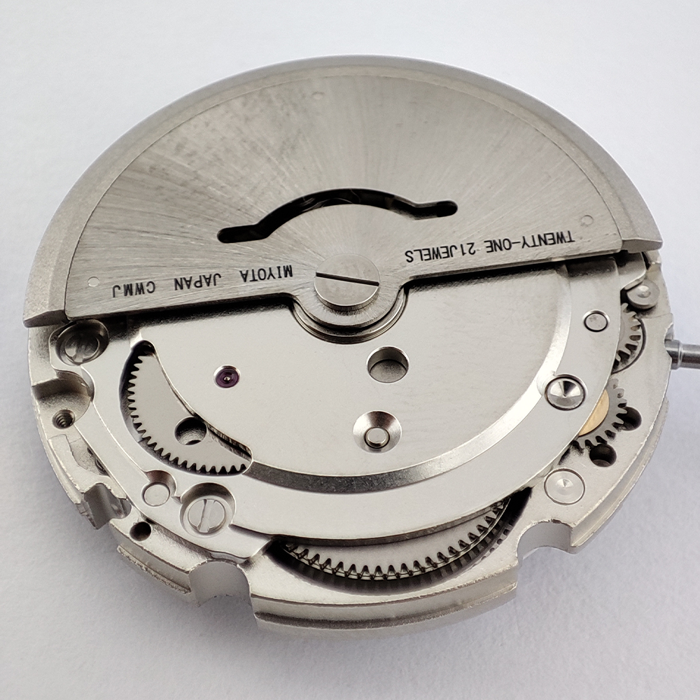 Miyota 8285 Automatic Mechanical Movement Mod Day-Date Watch Mechanism with Week at 12:00/Date at 3:00 O'clock 21 Jewels