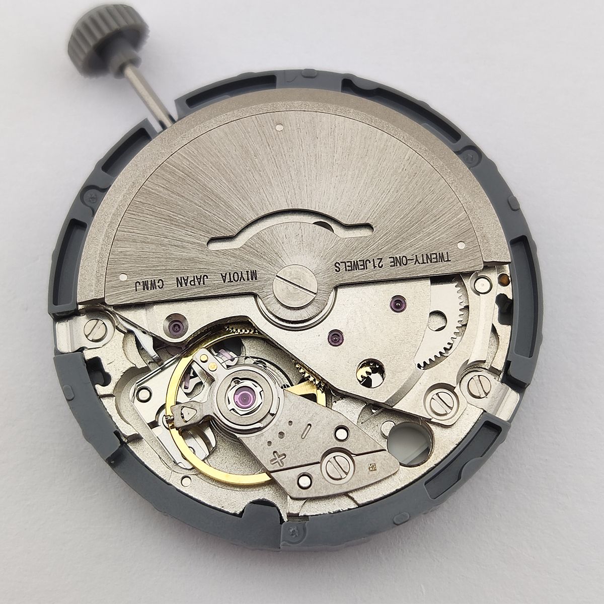Miyota 8285 Automatic Mechanical Movement Mod Day-Date Watch Mechanism with Week at 12:00/Date at 3:00 O'clock 21 Jewels