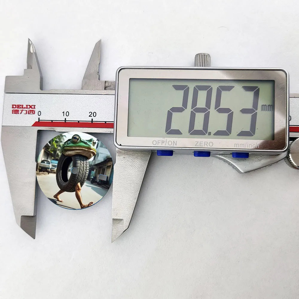 Watch Dial 28.5mm nh35 Dial Tung tung tung sahar Color Printing Custom Dial Watch Face Suitable For NH35/36 Movement Watch Parts