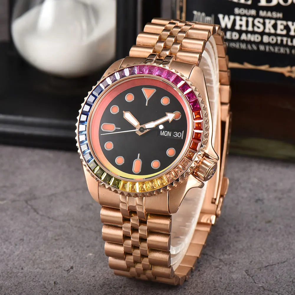 Luxury SKX007 Watch C3 Luminous 316L sapphire crystal 10ATM waterproof NH36A automatic men mechanical watch NH35