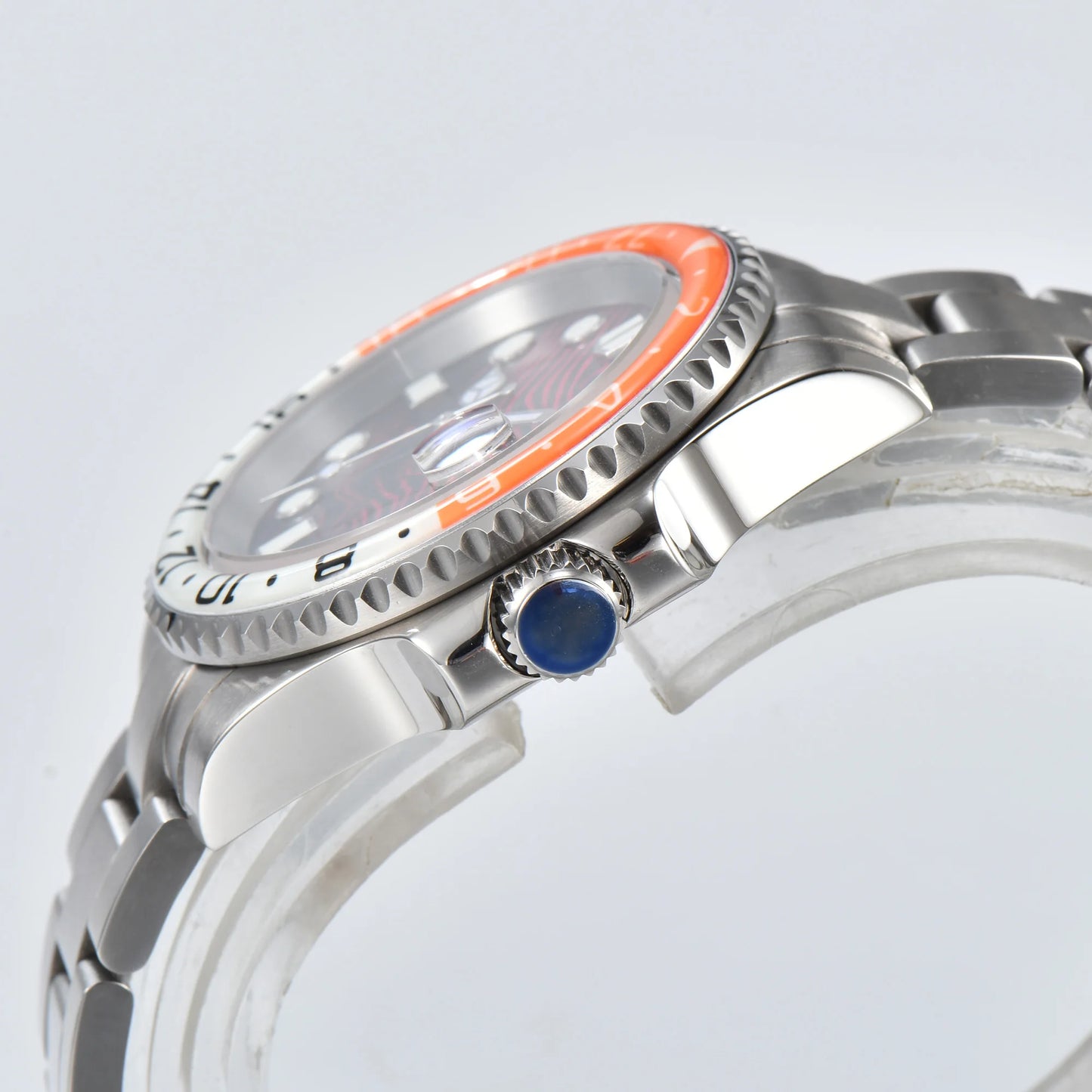 watch 40mm Diver's men NH35A automatic mechanical watch Stainless steel case sapphire glass waterproof 10atm C3 watch