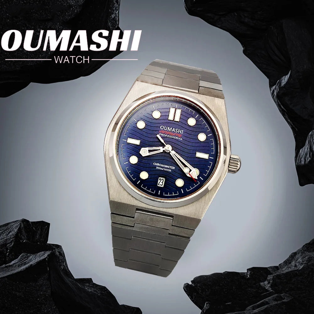 NEW WATCH player's NH35 Fashion Men's Automatic Mechanical Watch Luxury Sapphire AR Coating Stainless Steel Waterproof 10 Bar
