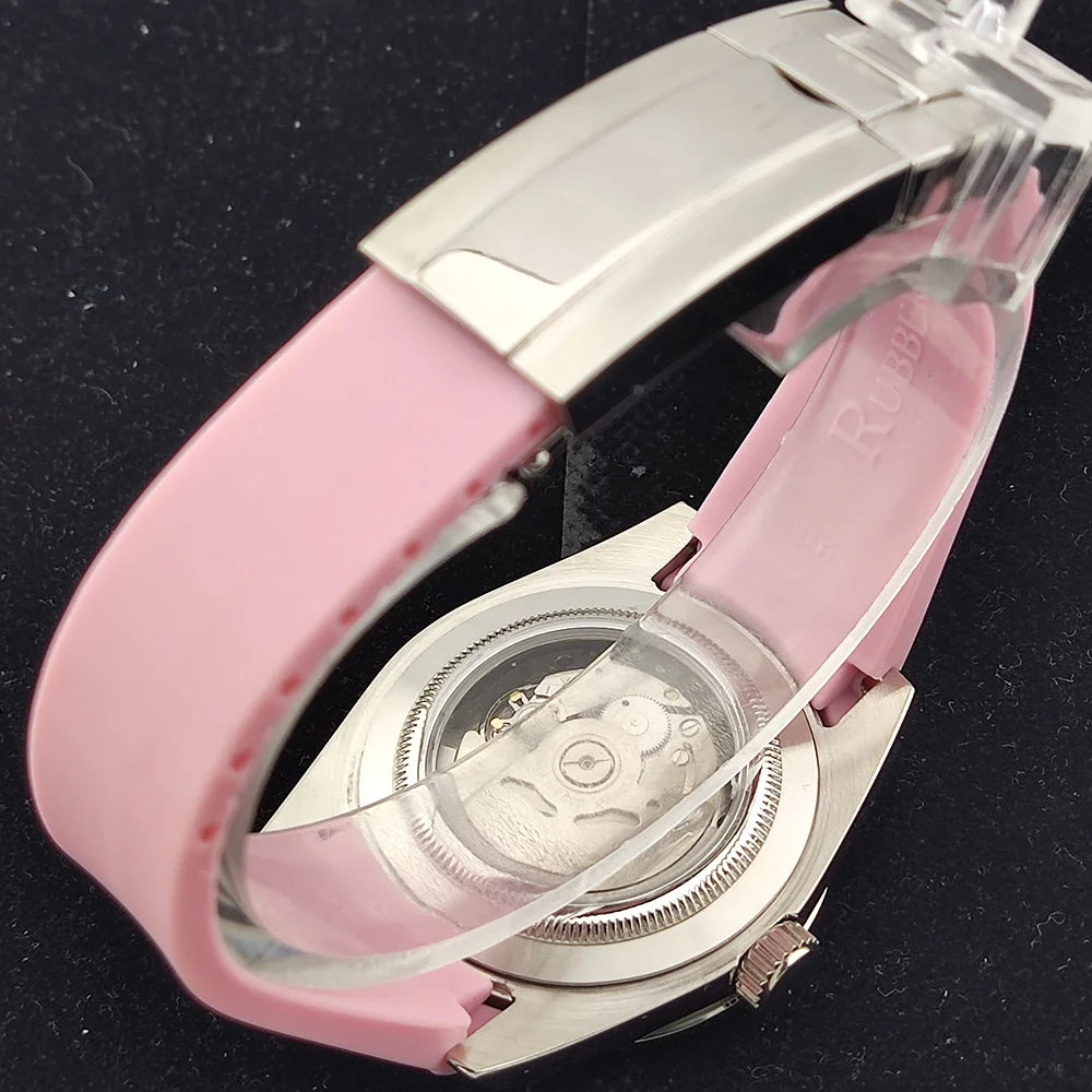 Hot sale NH35A watch for man Who cares if I'm already late NH35 Automatic Movement Sapphire glass 39mm NH35 watches