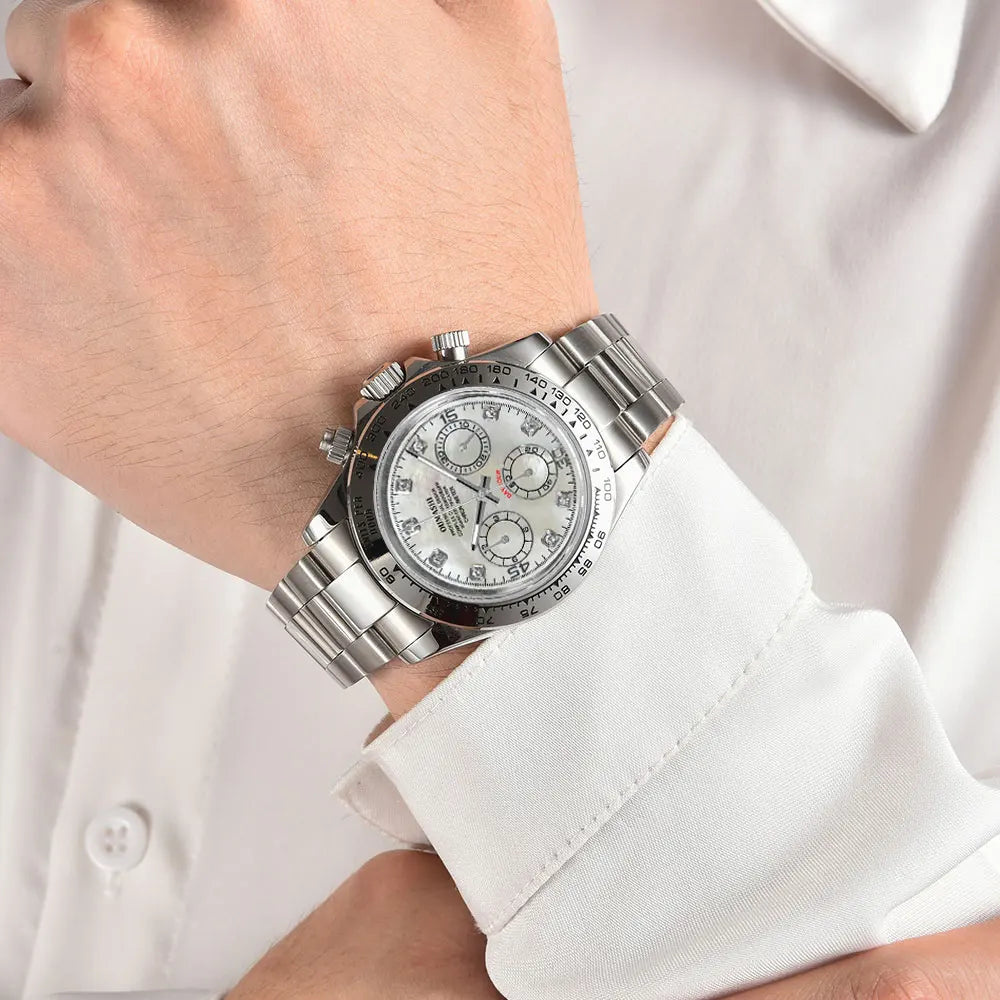 VK63 watches 39.3mm Luxury Watch Men's Chronograph New Men's watch Business Watch Men's VK63 Men's Chronograph Waterproof 10ATM