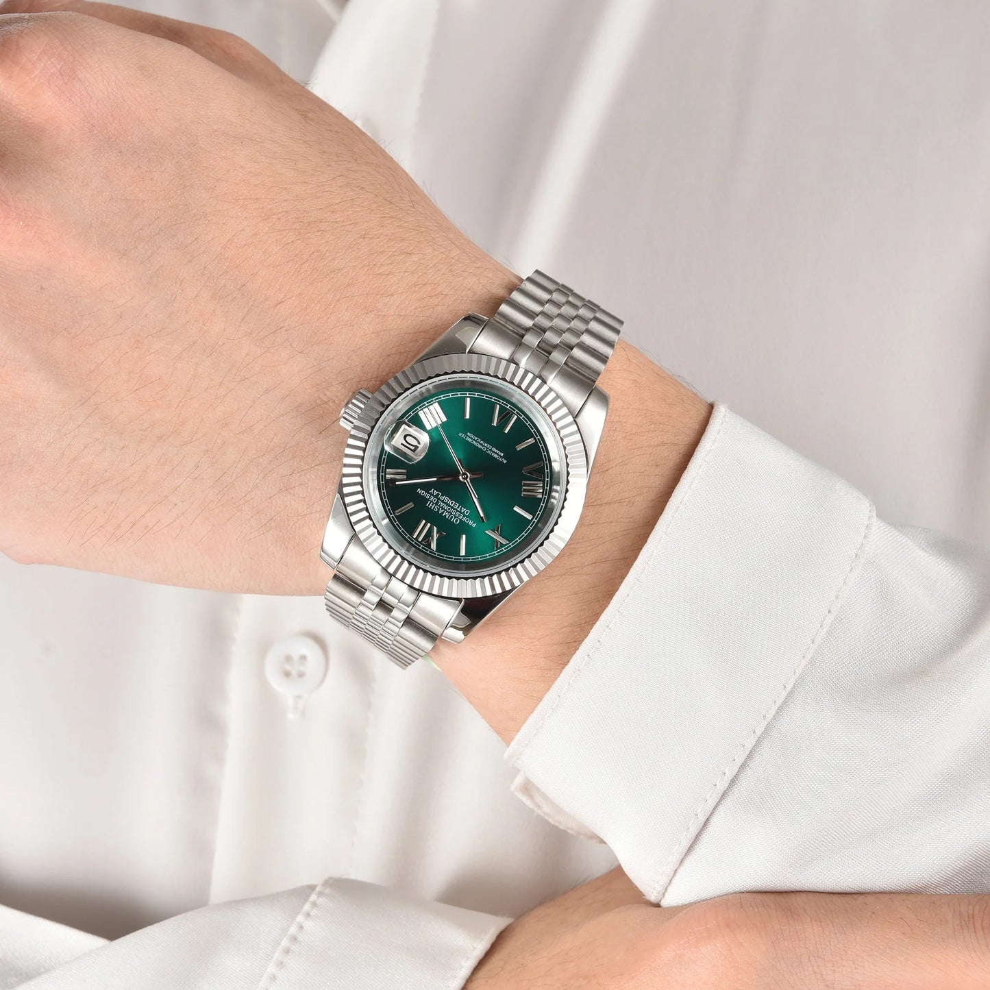 Business watches NH35A Watch men 39/36mm automatic mechanical movement sapphire glass 10ATM waterproof custom WATCH Men