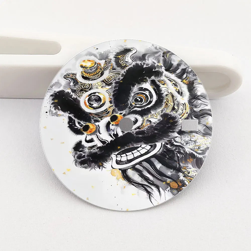 28.5mm watch dial NH35 dial custom dial color printed watch components compatible with NH35/36/ pt5000 movements