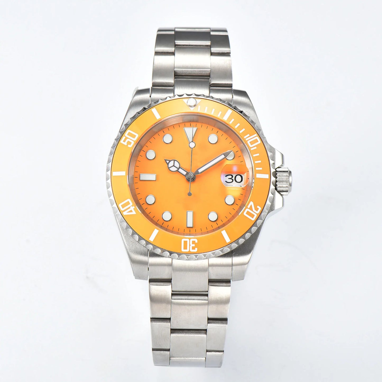 NH35 WATCH luxury Men Mechanical Wristwatch 41mm Stainless Steel Men Watch NH35 Sapphire Glass Men Watches reloj