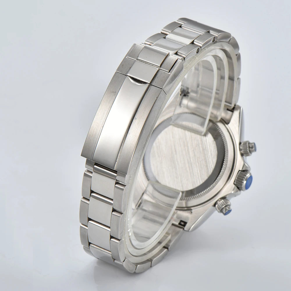 customized VK63 Watch Chronograph Sapphire glass stainless steel waterproof case gemstone case Men sports watch VK63 Watch dial