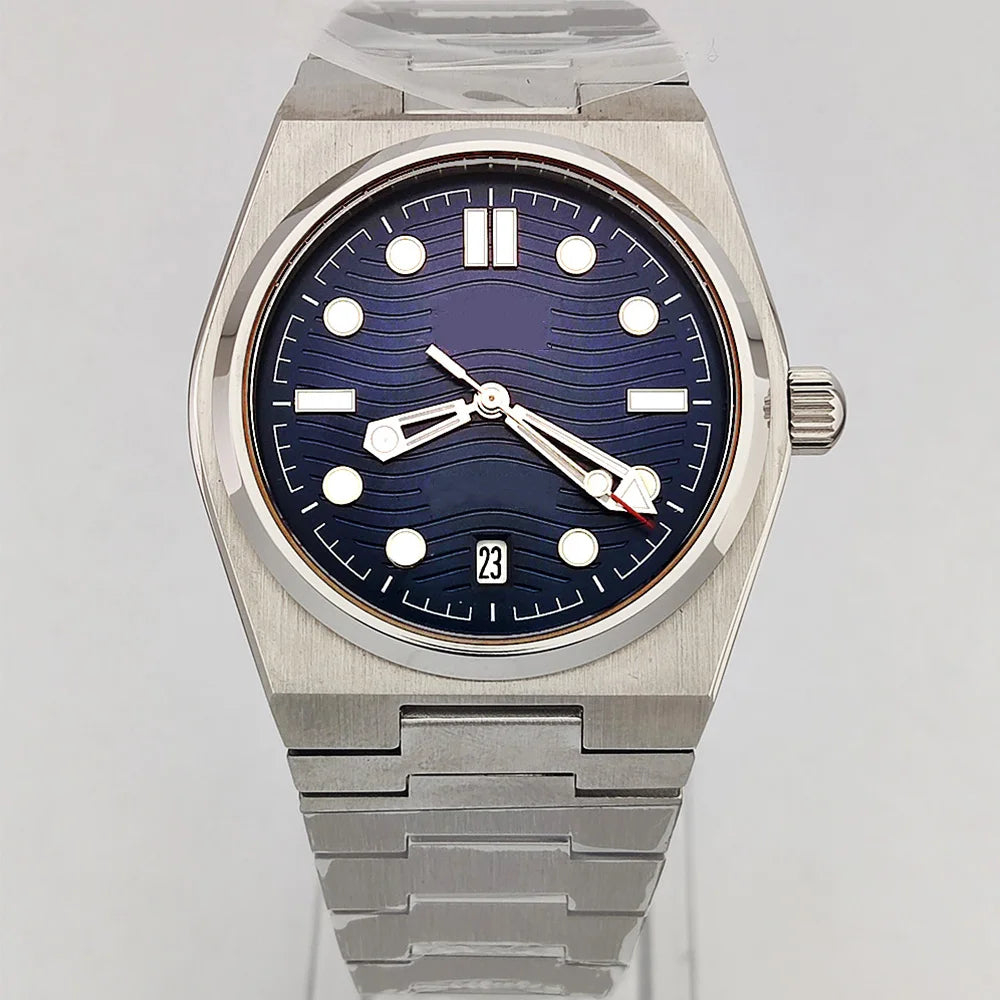 NEW WATCH player's NH35 Fashion Men's Automatic Mechanical Watch Luxury Sapphire AR Coating Stainless Steel Waterproof 10 Bar