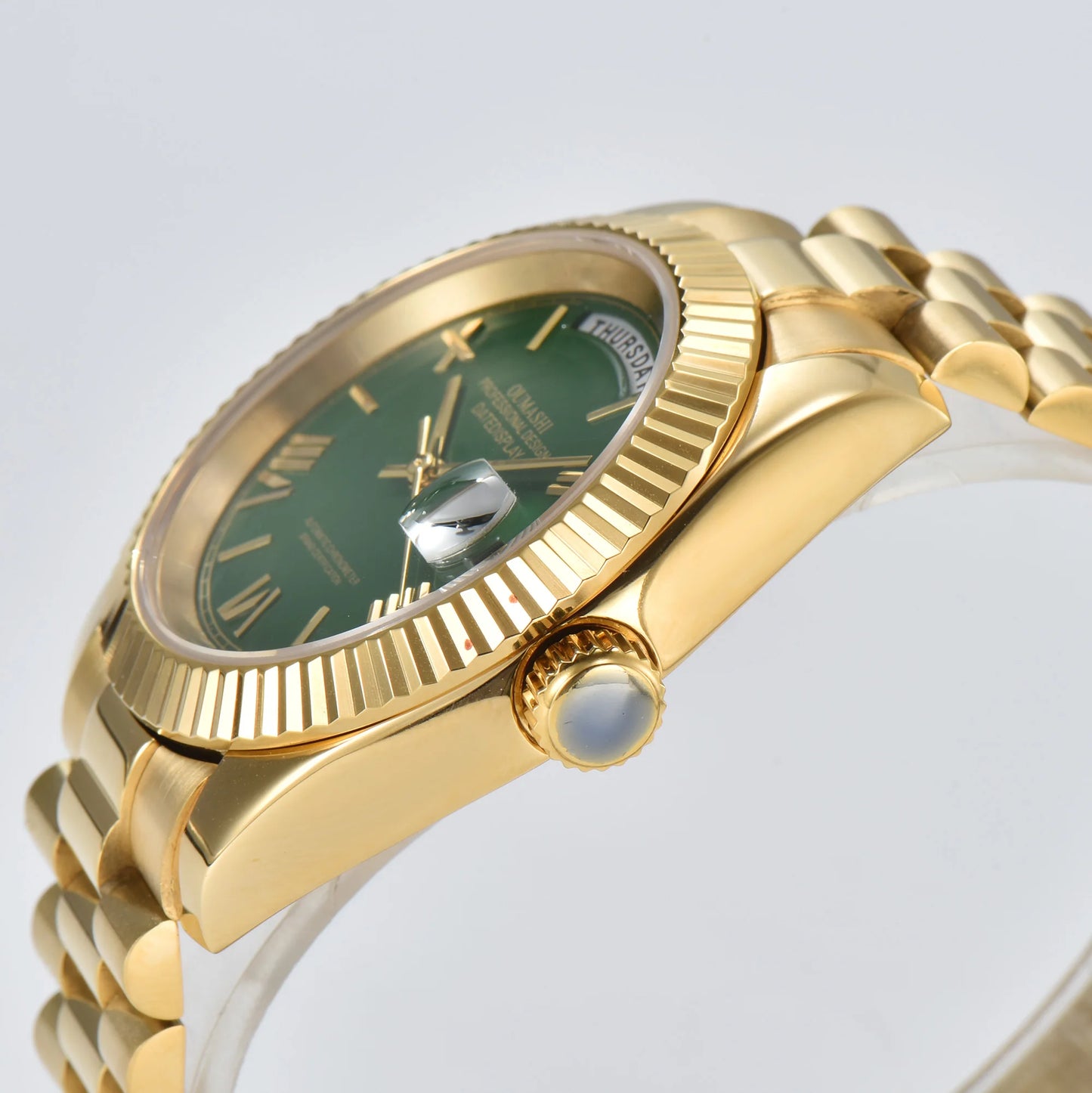 miyota 8285 watch for men automatic movement mechanical watches Stainless Steel Sapphire Glass Case Waterproof Watch mens watch
