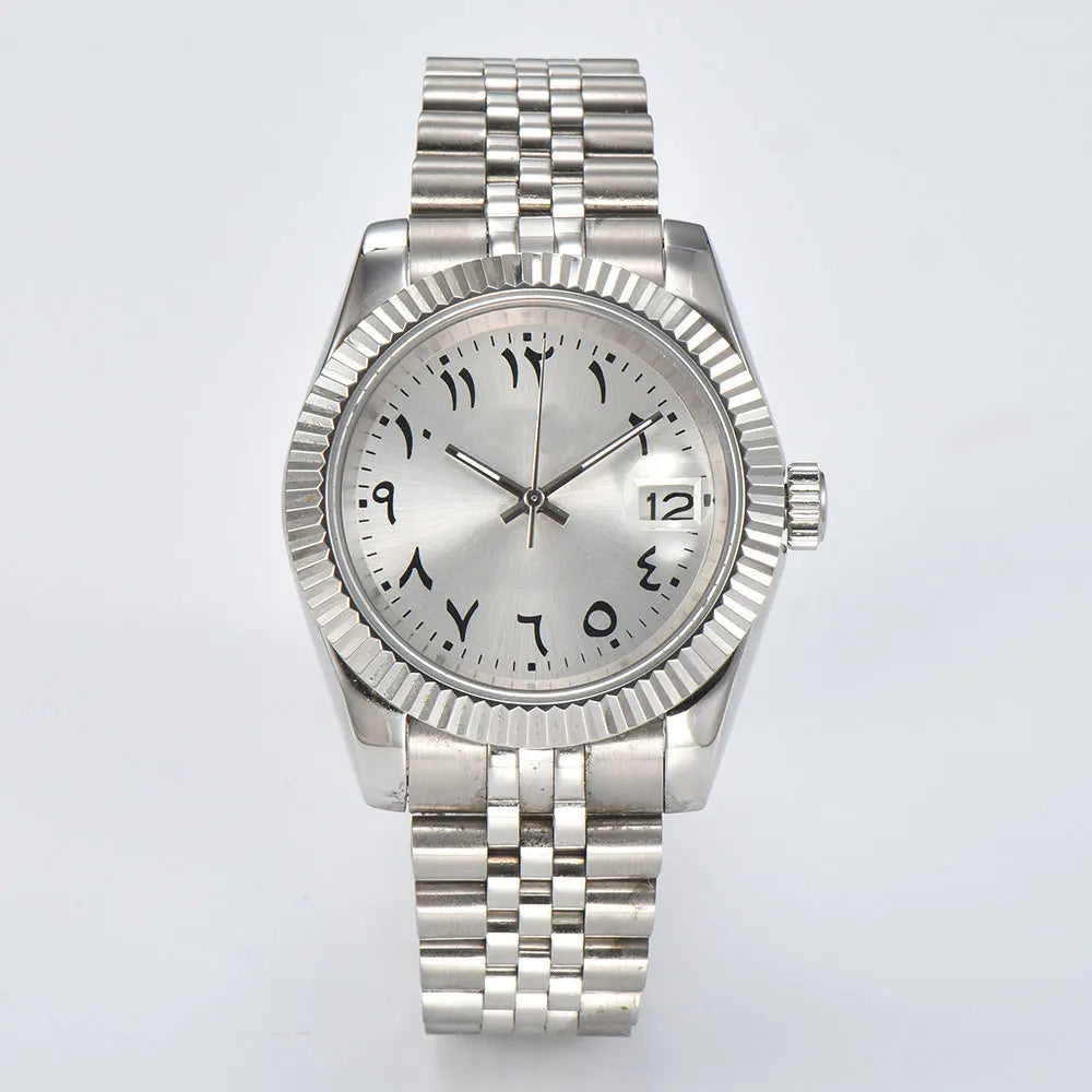 Men's Arabian watch men's and women's 39mm/36mm Men's watch for NH35A movement watch sapphire glass date waterproof 10Bra