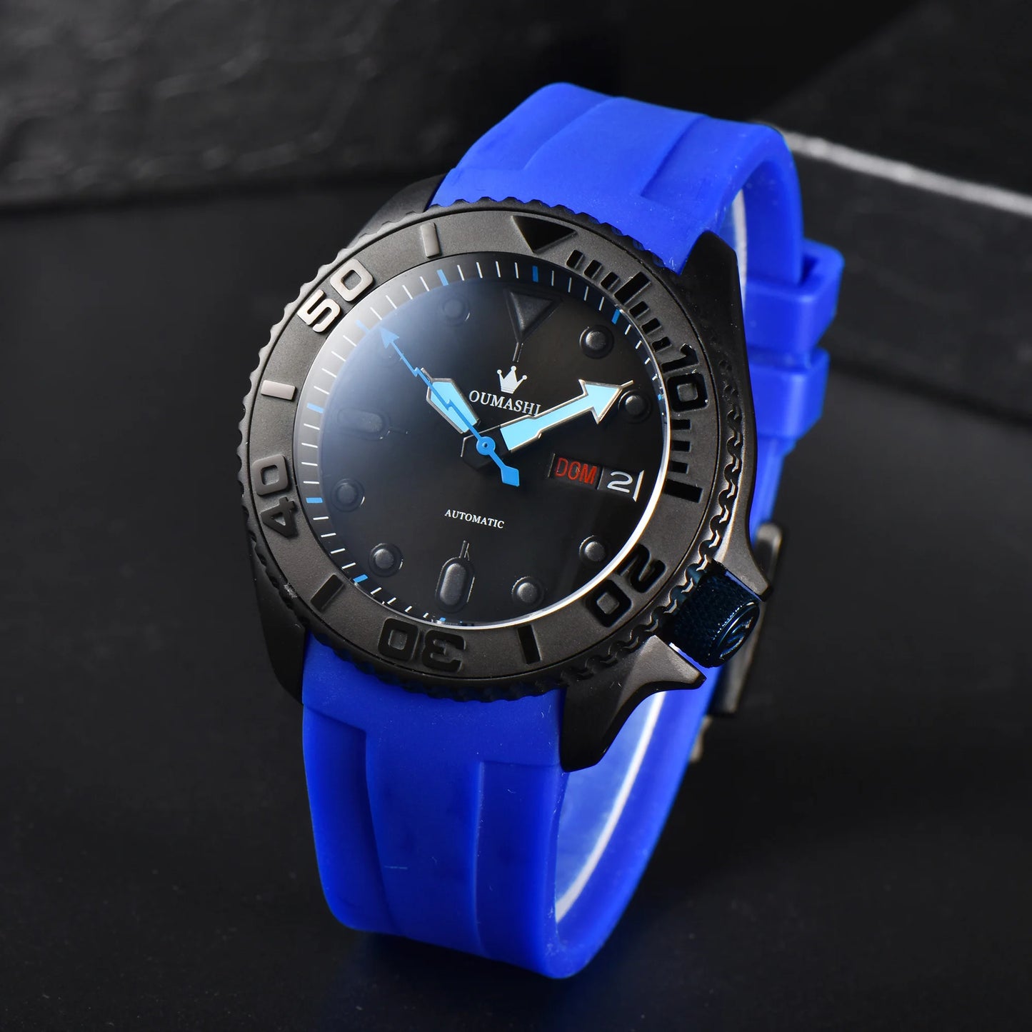 Luxury Watches Men 41.5mm SKX007 NH36 Automatic Mechanical Watch Sapphire Mirror Waterproof Stainless Steel Diving