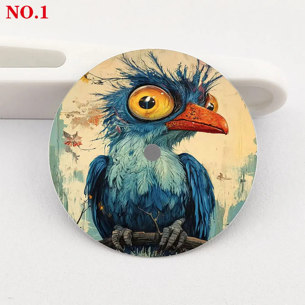 The 28.5mm animal element dial NH35 dial creative color-printed series dial is suitable for NH35/36 movement watch accessories