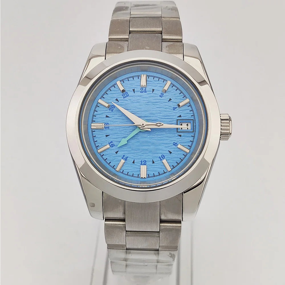 Watches NH35A 39mm GMT Dials NH34 Stainless steel luxury men's Watch Automatic mechanical sapphire glass waterproof 10ATM