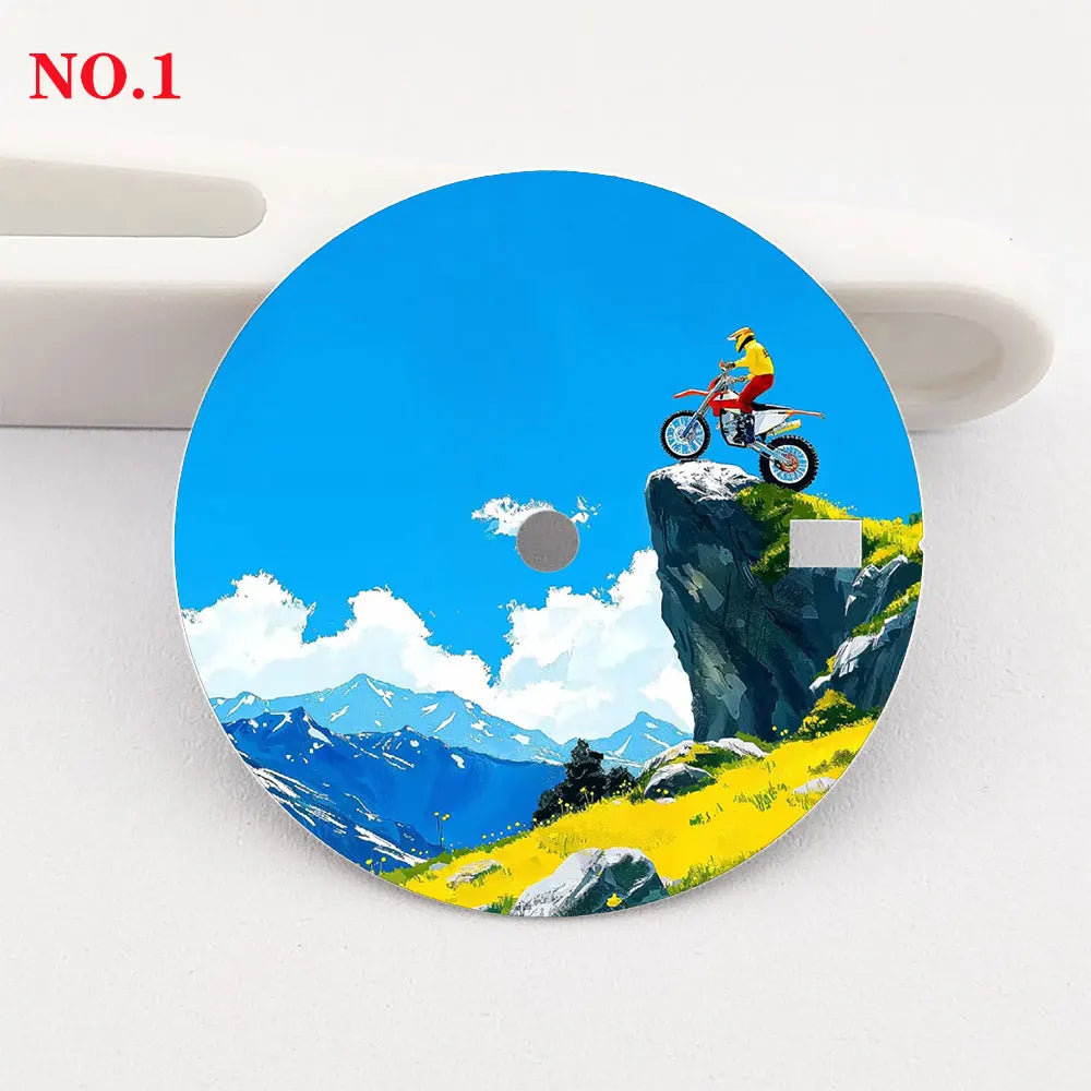 Watch dial 28.5mm NH35 dial  custom dial color printing watch components are suitable for NH35/36 movement