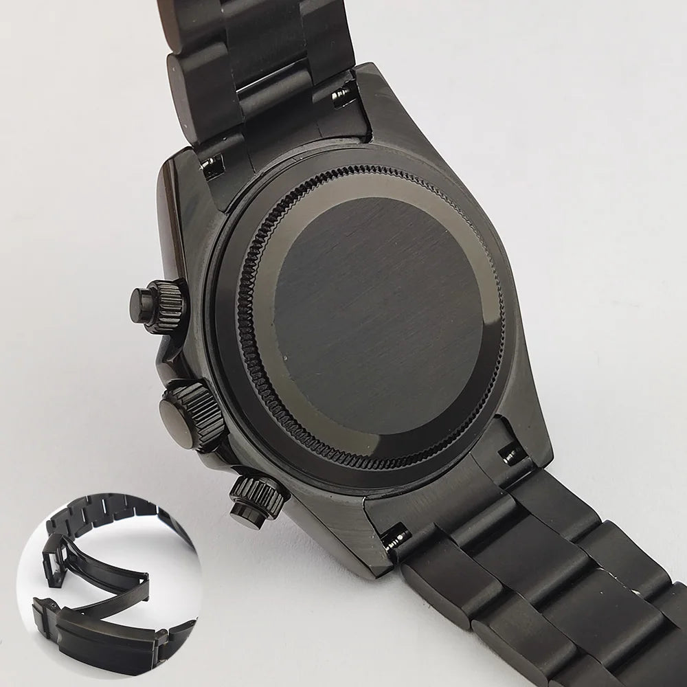 luxury 39.3mm watches VK63 Watch New Custom dial Men's watch Luxury quartz watch VK63 Sport Chronograph Sapphire Glass watch men