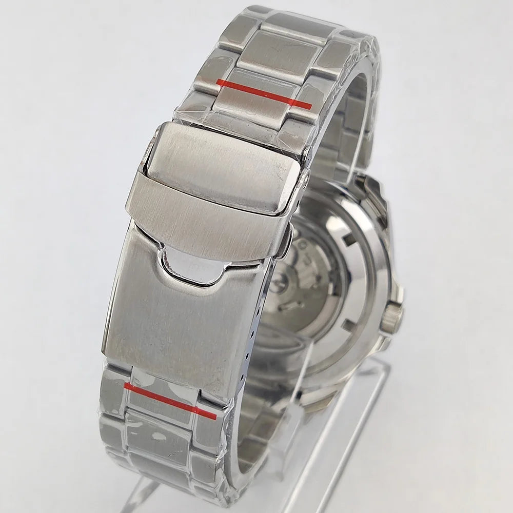 44mm Watch NH35 Sapphire glass luminous diving 200 meters dial 316L stainless steel automatic mechanical watch NH35 movement