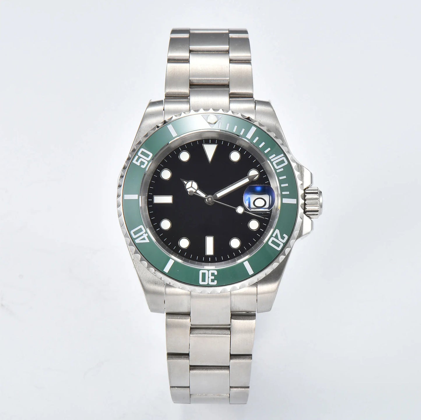 NH35 WATCH luxury Men Mechanical Wristwatch 41mm Stainless Steel Men Watch NH35 Sapphire Glass Men Watches reloj