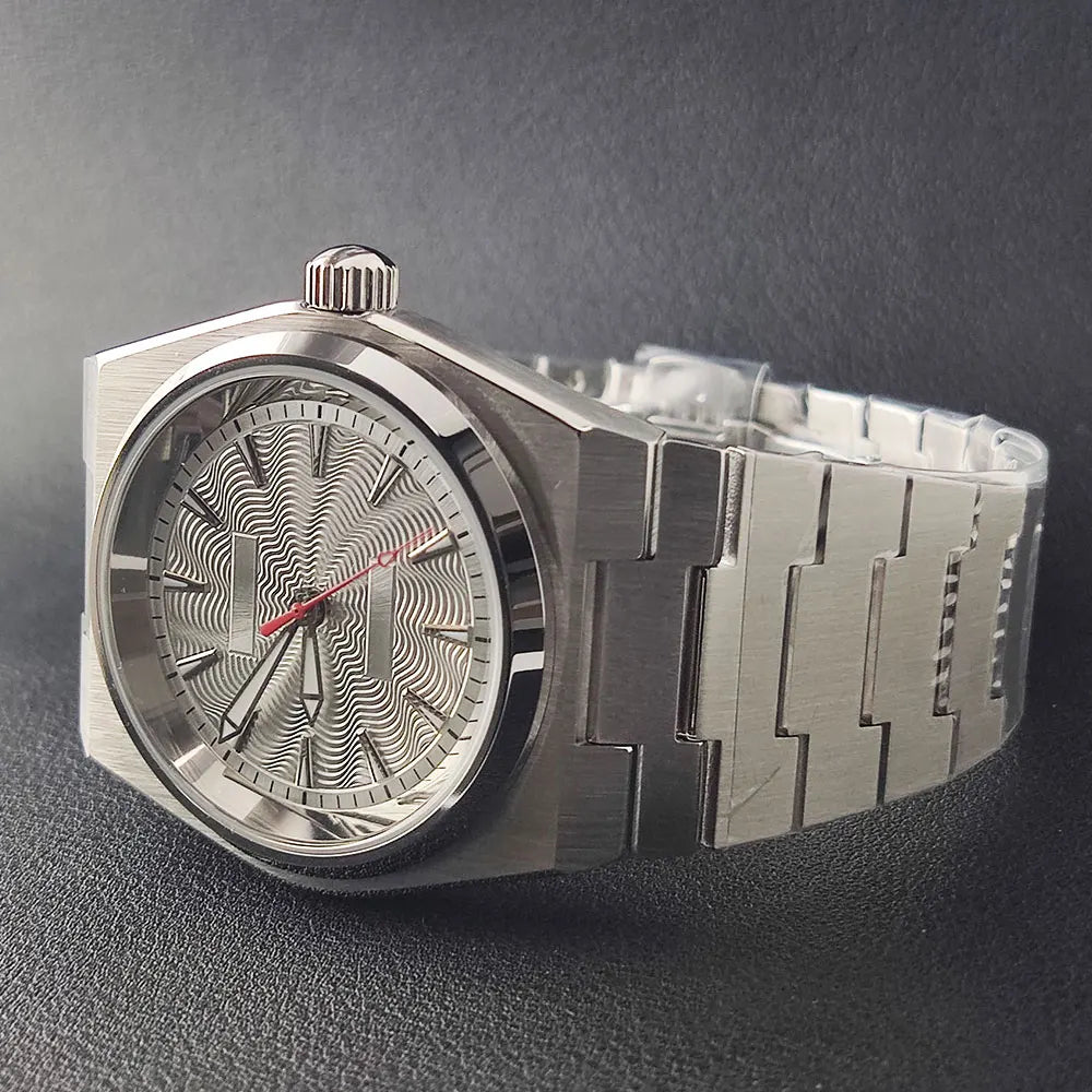 39.5mm Men's Watch Automatic Mechanical Watches NH35 Movement Sapphire Glass Waterproof Crown Watch modification Fashion Watch