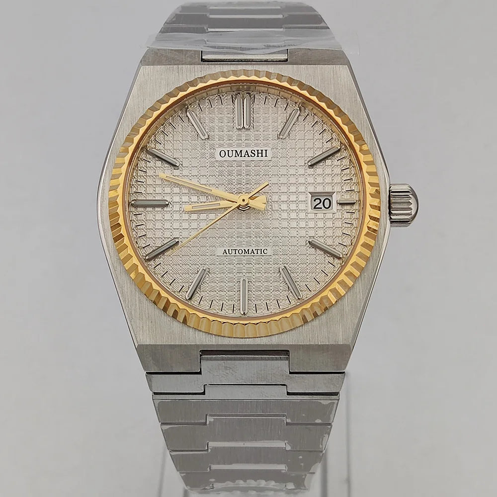 NEW WATCH player's NH35 Fashion Men's Automatic Mechanical Watch Luxury Sapphire AR Coating Stainless Steel Waterproof 10 Bar