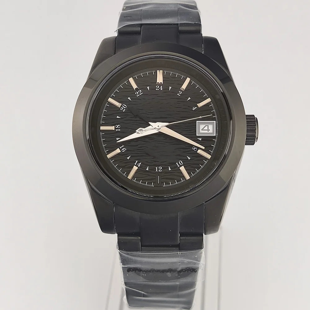 Watches NH35A 39mm GMT Dials NH34 Stainless steel luxury men's Watch Automatic mechanical sapphire glass waterproof 10ATM