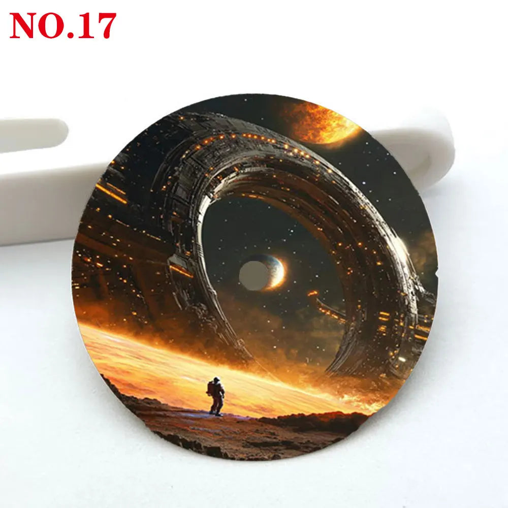 28.5mm watch dial NH35 dial astronaut custom dial color printing watch components compatible with NH35/36 movement