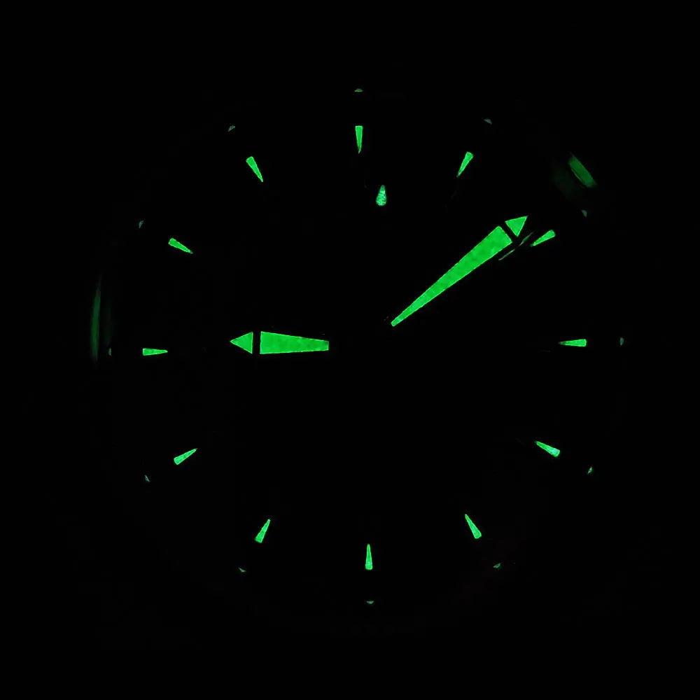 NH35A Mechanical Watch For Men 36mm/39mm Fluted Bezel Sapphire Crystal Black Blue Green RED Pink Dial Green Luminous Waterproof