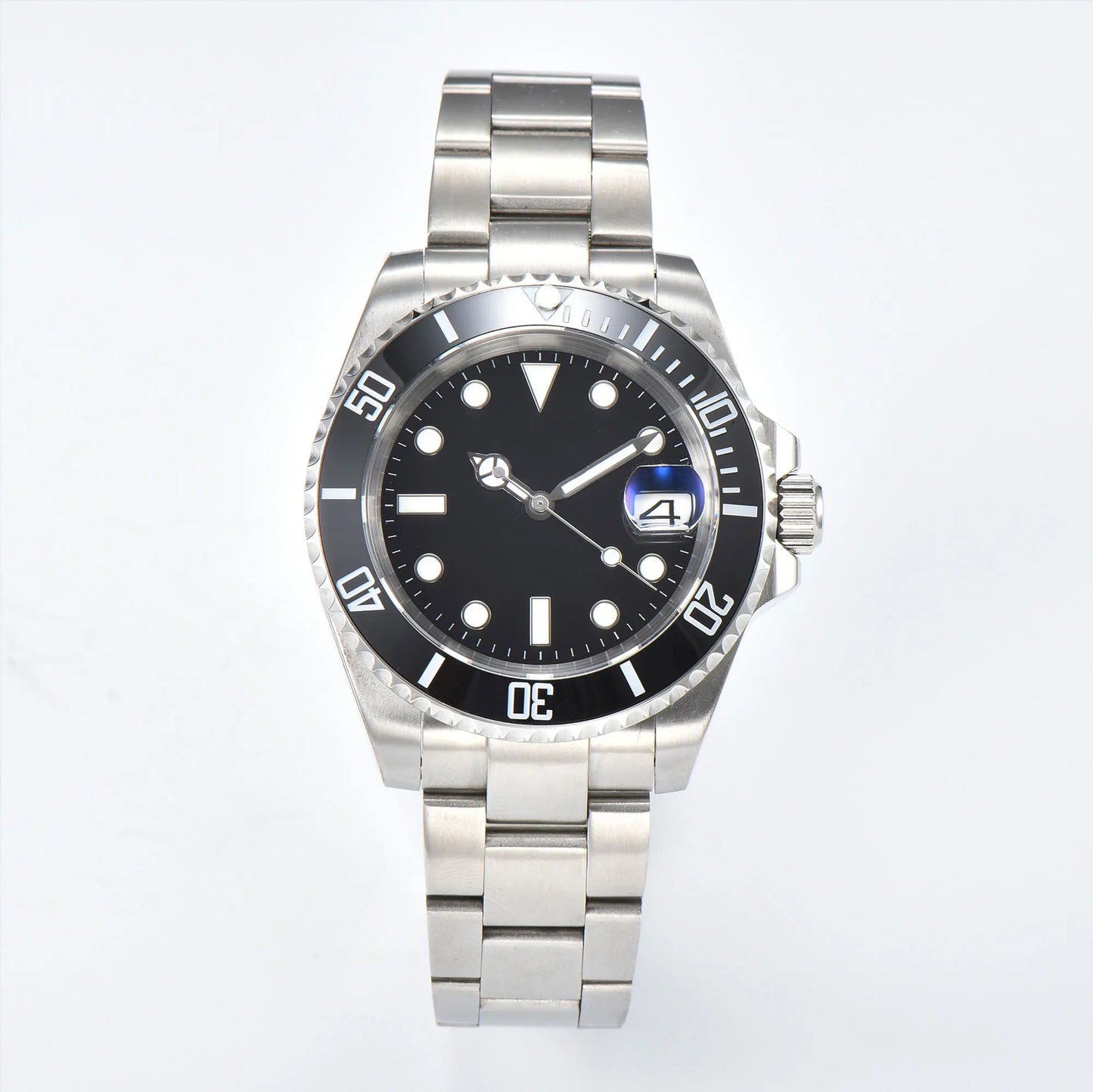 NH35 WATCH luxury Men Mechanical Wristwatch 41mm Stainless Steel Men Watch NH35 Sapphire Glass Men Watches reloj