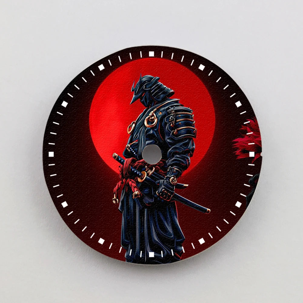 28.5mm Watch Dial nh35 Dial Custom Pattern Dial Color Printing nh35 Watch Face Fit NH35/36 Movement Watch Parts