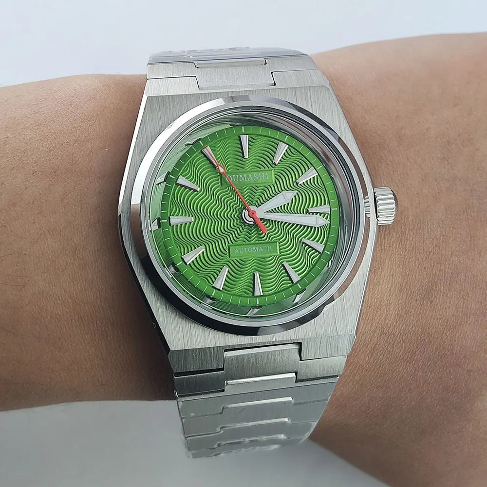 39.5mm Men's Watch Automatic Mechanical Watches NH35 Movement Sapphire Glass Waterproof Crown Watch modification Fashion Watch