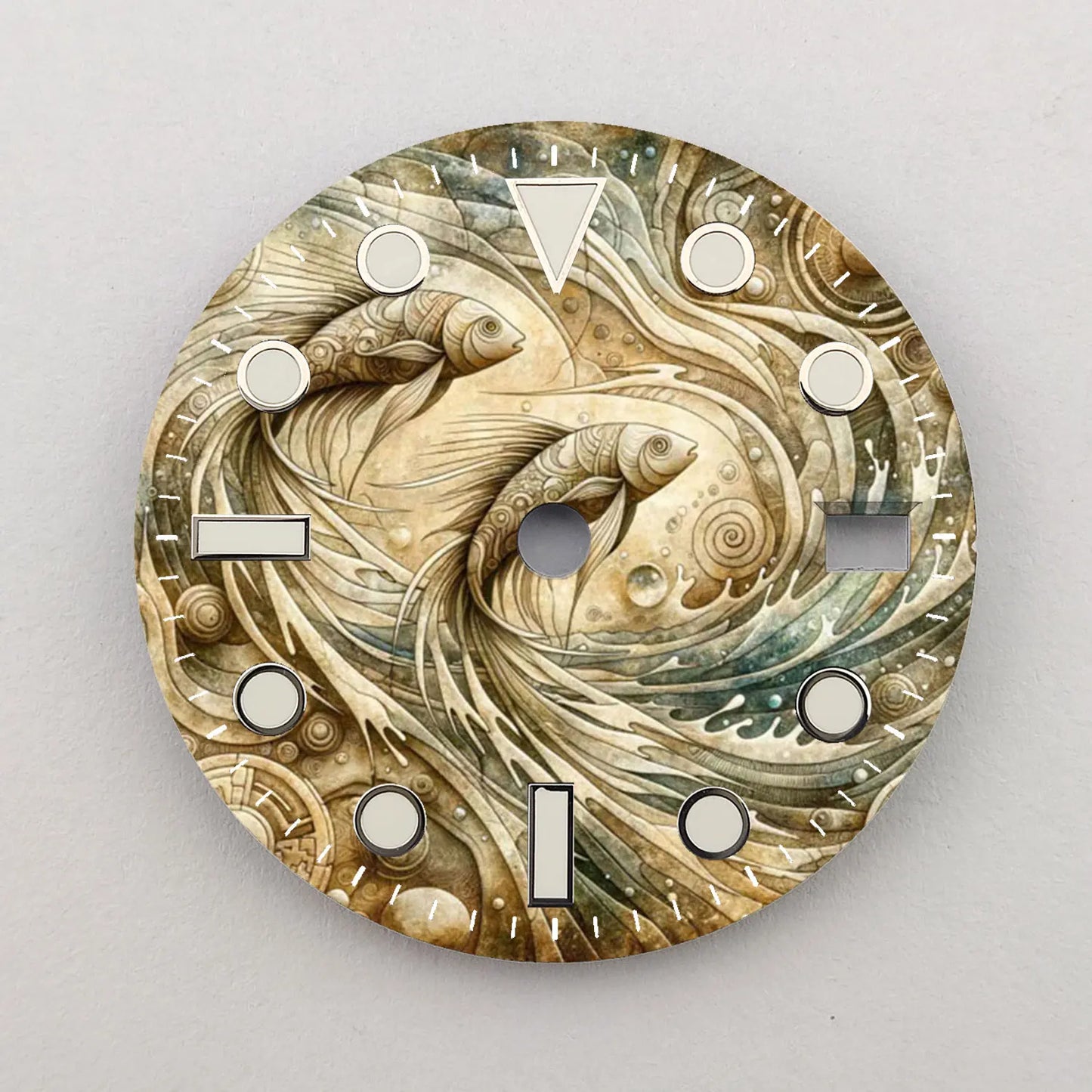 Watch dial NH35 28.5mm 12 zodiac custom dial color printing watch accessories are suitable for NH35/36 movement NH35 dial