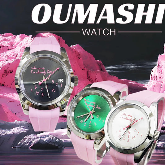 Hot sale NH35A watch for man Who cares if I'm already late NH35 Automatic Movement Sapphire glass 39mm NH35 watches