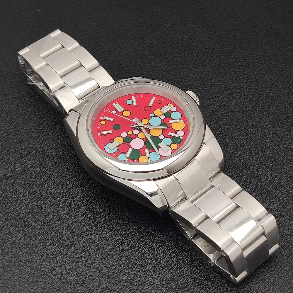 Bubble ball watch 36MM/39MM Women/Men Automatic Mechanical Watches NH35 Sapphire Stainless Steel 10Bar Relogio Masculino
