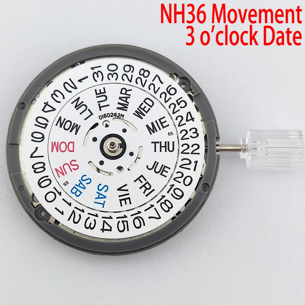 44mm Watch NH35 Sapphire glass luminous diving 200 meters dial 316L stainless steel automatic mechanical watch NH35 movement