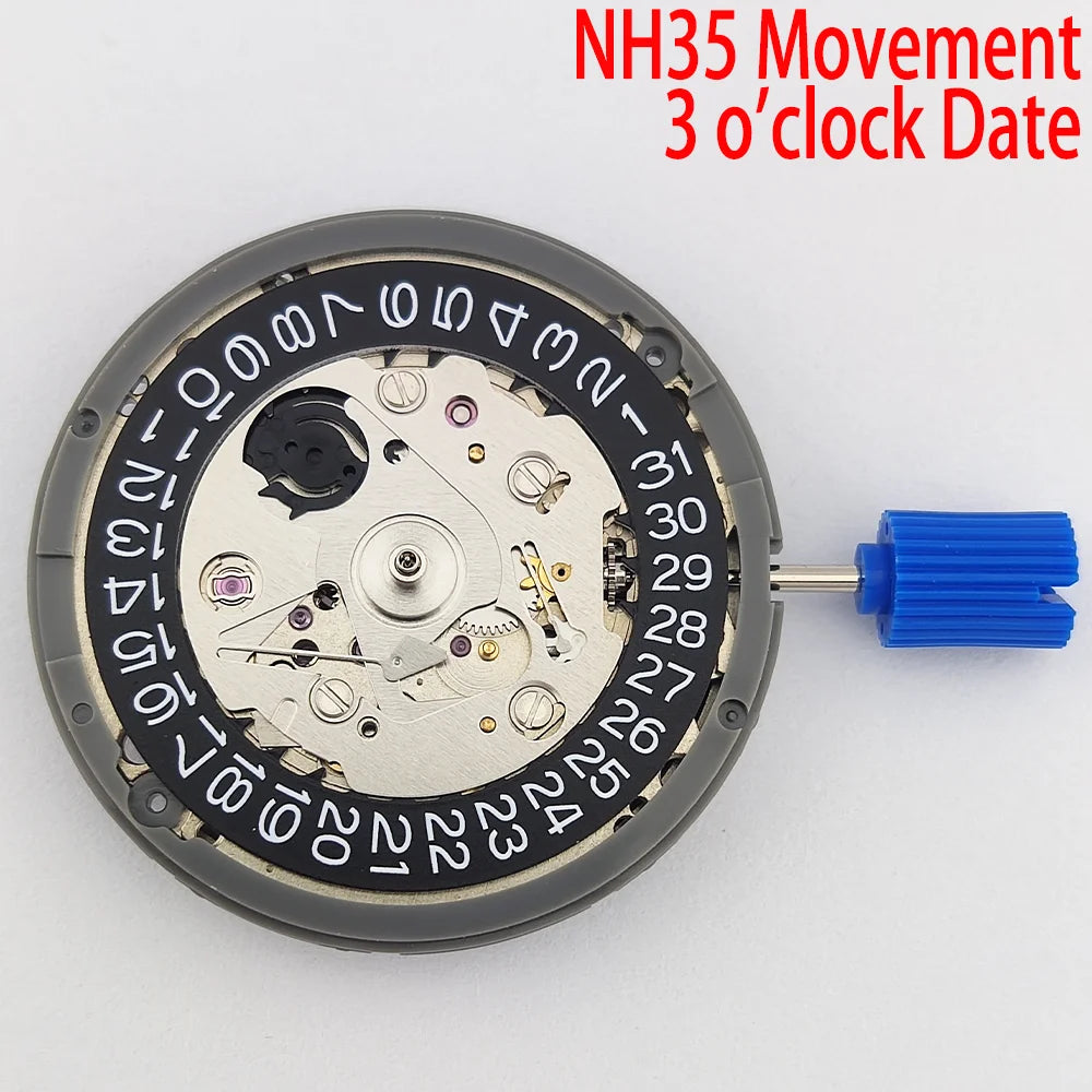WATCH 44mm Watch Men's Deep Sea Mechanical Watch Waterproof Business NH Series 35 movement Waterproof 10Bar sapphire glass date