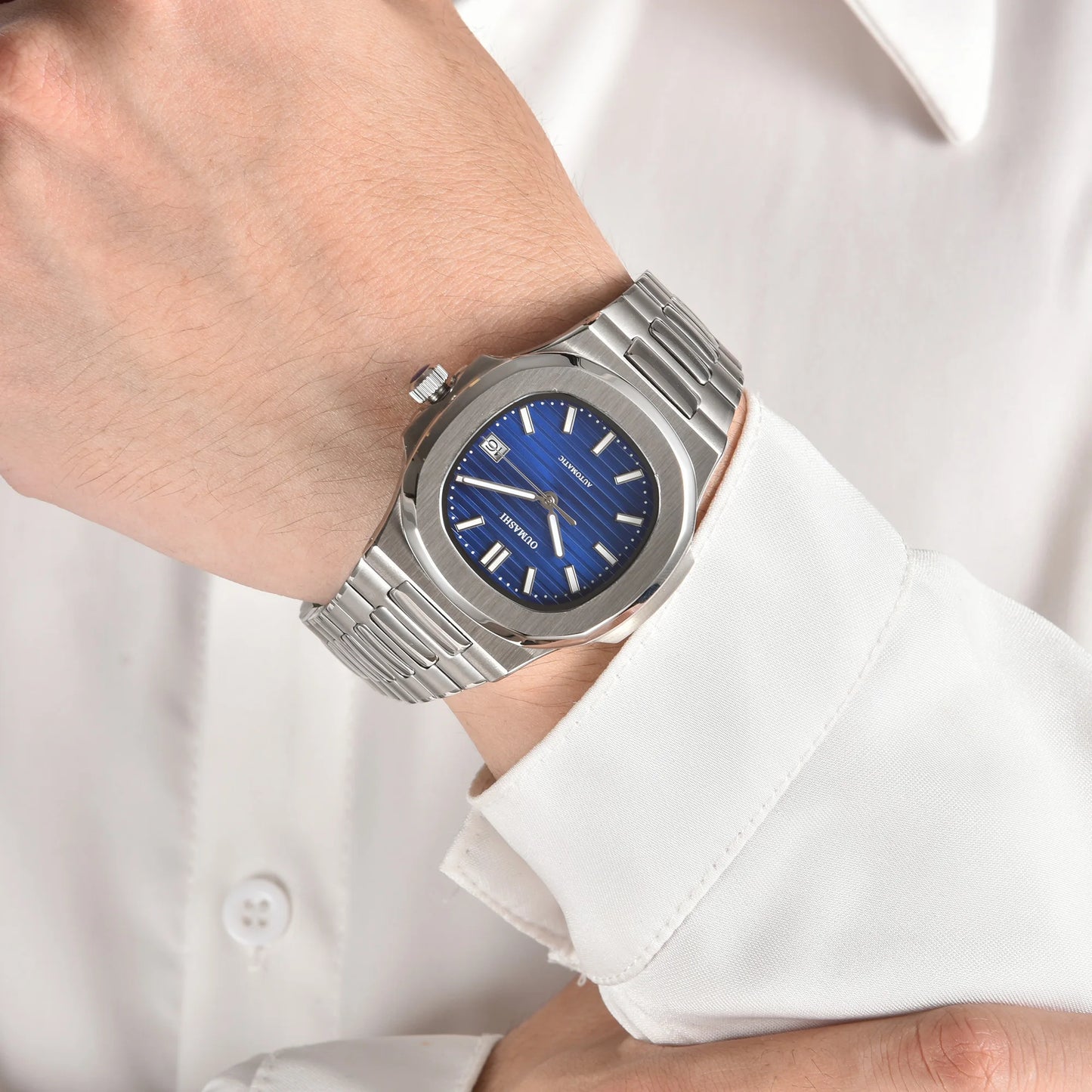 NH35A Watch 43mm Men's Watch Automatic Mechanical Watch 316L Stainless steel sapphire glass shell waterproof watch 10ATM