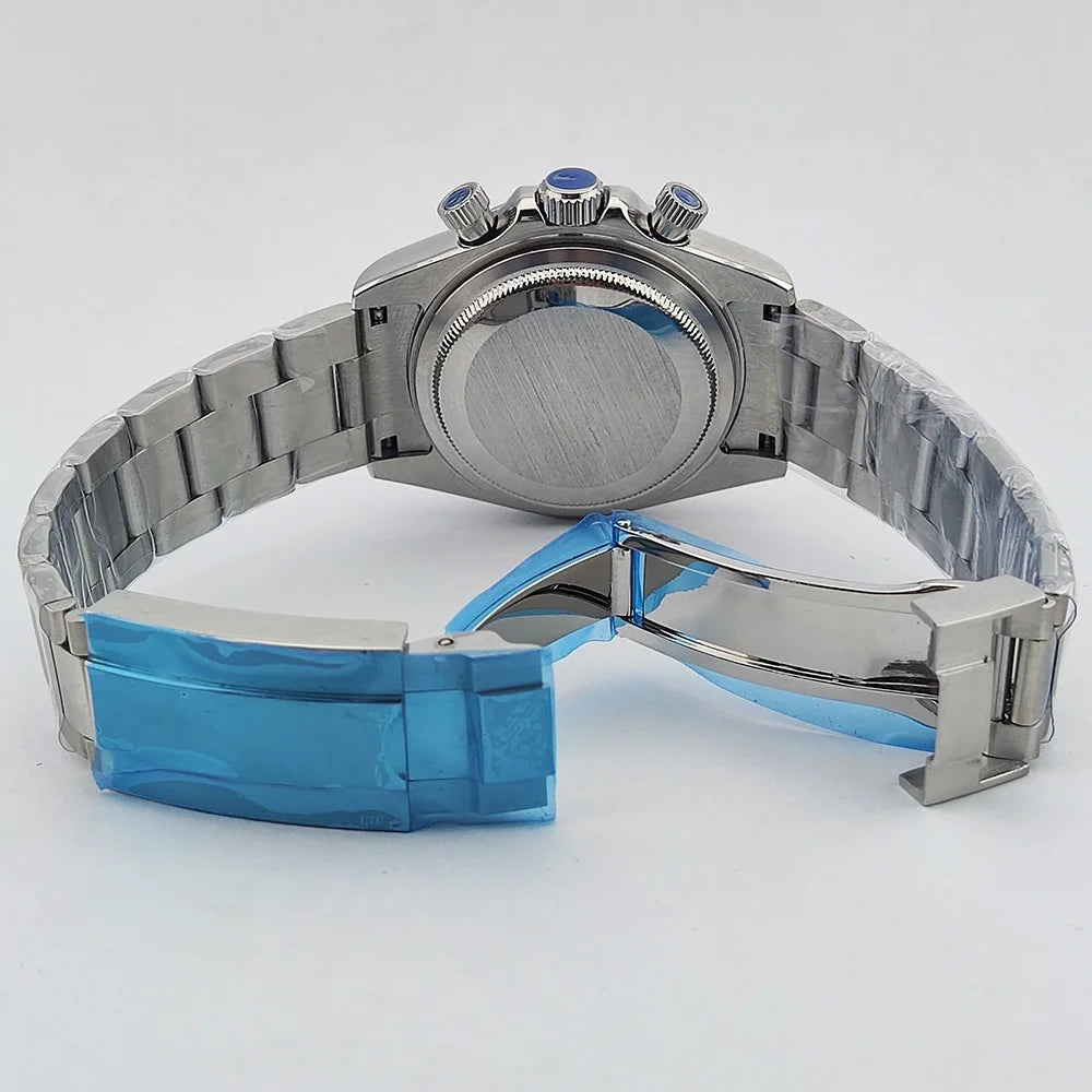 39.3mm watch VK Series 63 Men's watch Arabian Dial Men's watch Luxury Quartz watch VK63 Sport Chronograph Sapphire Glass watches