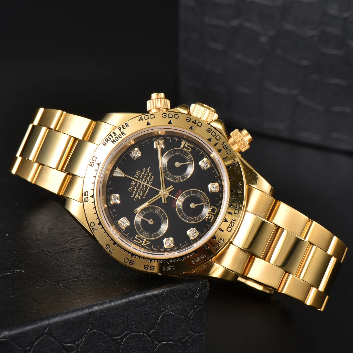 39.3mm Luxury Watch Men's Chronograph New Men's watch Business Watch Men's VK63 Men's Chronograph watch VK63 Waterproof 10ATM
