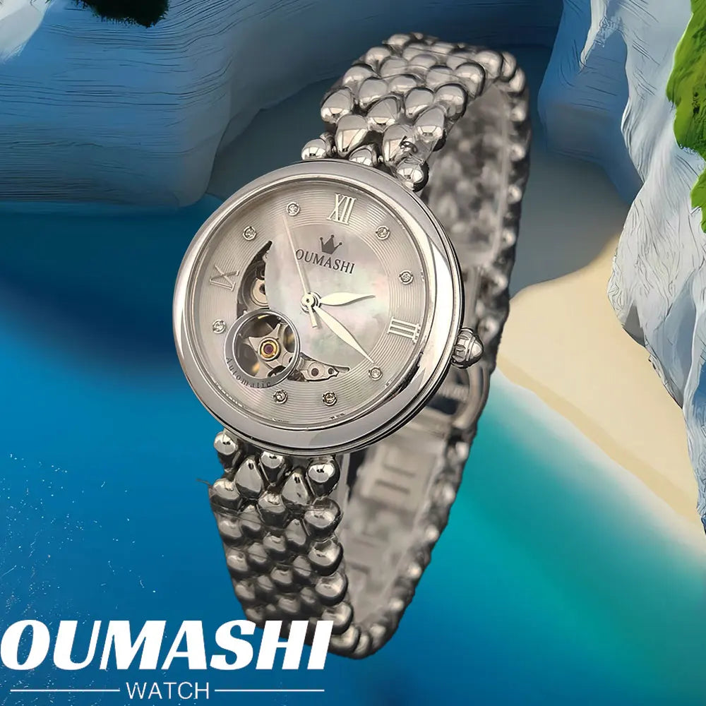 Luxury Fashion Women's Wristwatch Watch For Women Mechanical watch Ladies Elegant Gift Waterproof  5ATM Clock Reloj