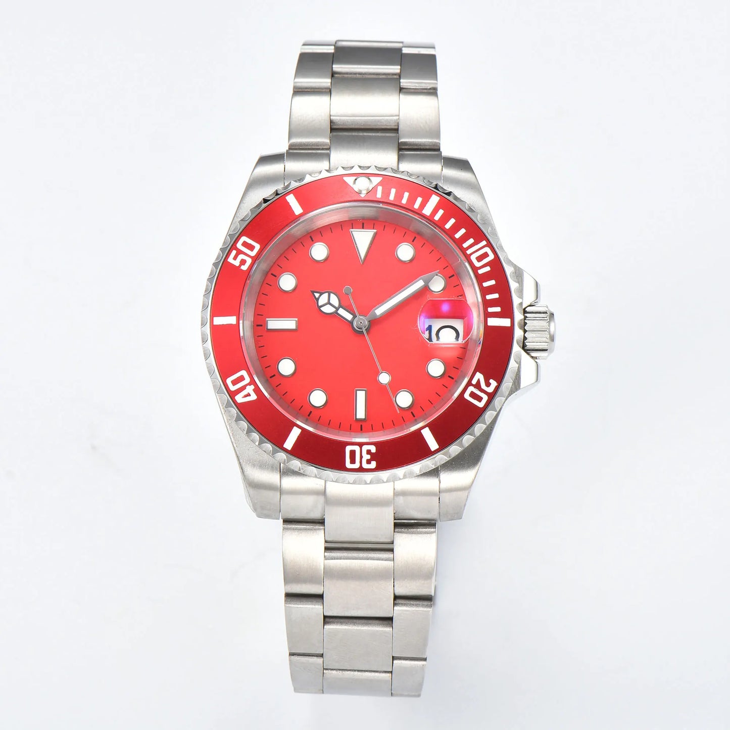 NH35 WATCH luxury Men Mechanical Wristwatch 41mm Stainless Steel Men Watch NH35 Sapphire Glass Men Watches reloj