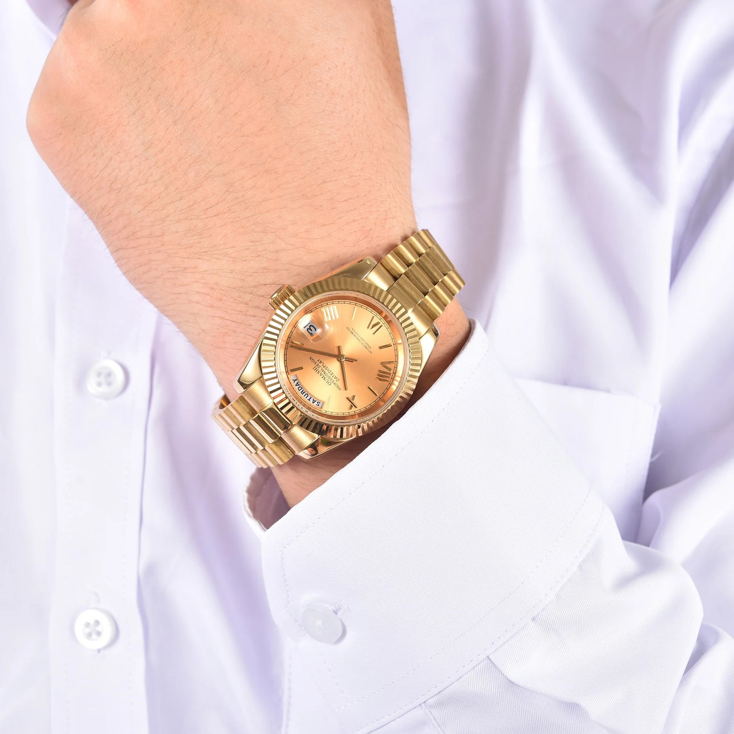 miyota 8285 watch for men automatic movement mechanical watches Stainless Steel Sapphire Glass Case Waterproof Watch mens watch