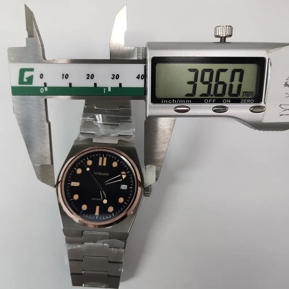 NEW WATCH player's NH35 Fashion Men's Automatic Mechanical Watch Luxury Sapphire AR Coating Stainless Steel Waterproof 10 Bar