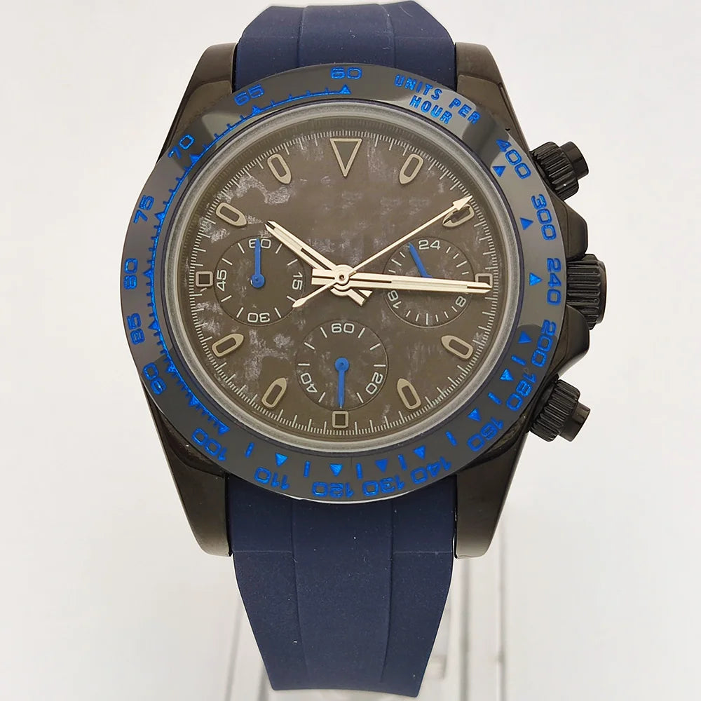 Luxury Watches Men's Chronograph 39.3mm New Men's watch Business Watch Men's VK63 Men's Chronograph watch VK63 Waterproof 10ATM