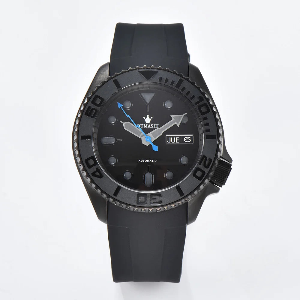 Luxury Watches Men 41.5mm SKX007 NH36 Automatic Mechanical Watch Sapphire Mirror Waterproof Stainless Steel Diving