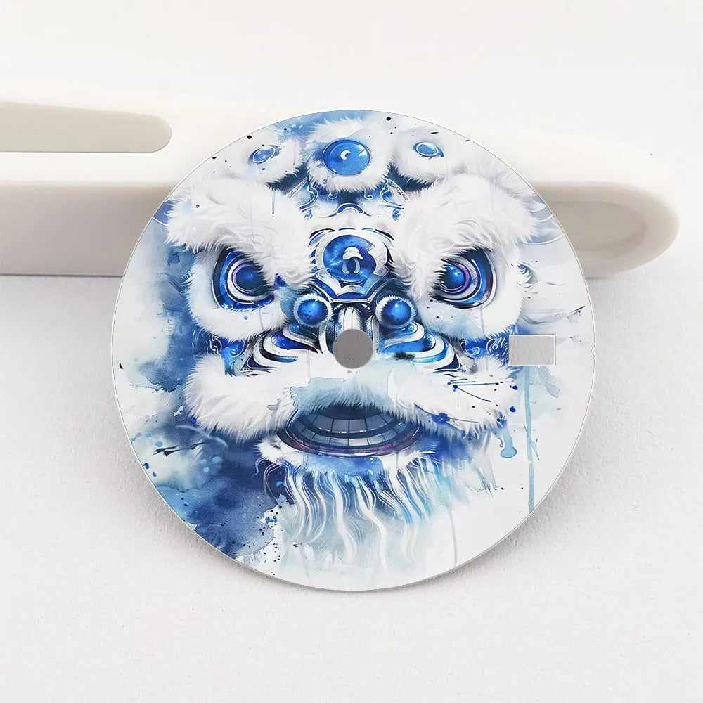 28.5mm watch dial NH35 dial custom dial color printed watch components compatible with NH35/36/ pt5000 movements