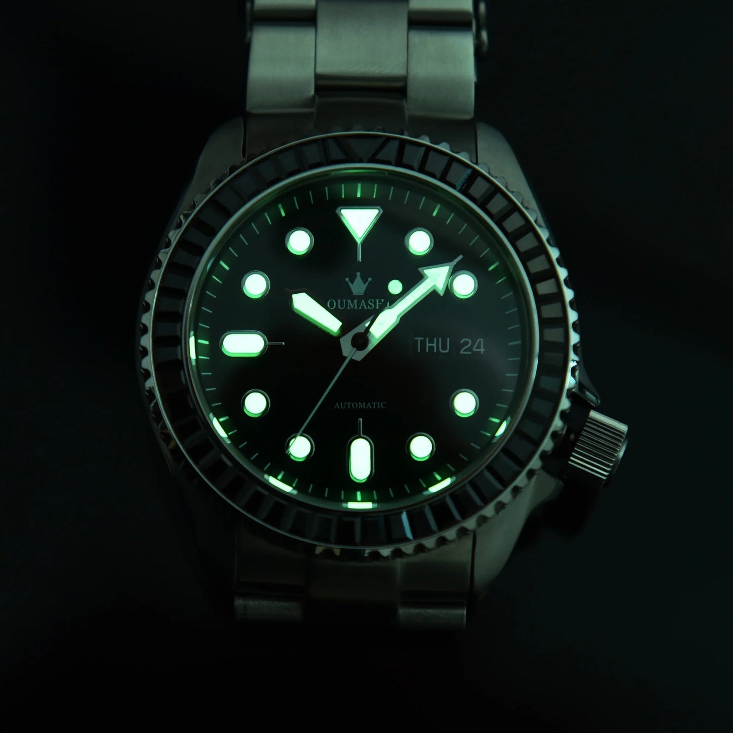 Luxury SKX007 Watch C3 Luminous 316L sapphire crystal 10ATM waterproof NH36A automatic men mechanical watch NH35