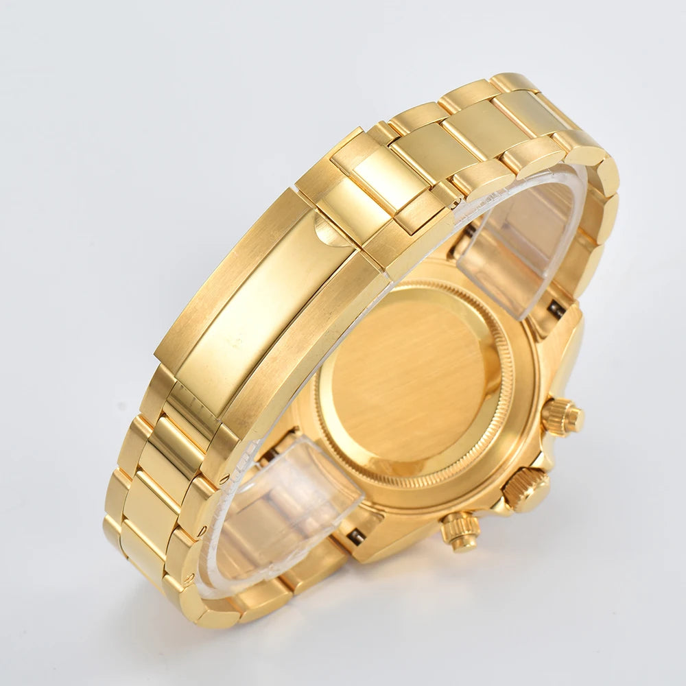 customized VK63 Watch Chronograph Sapphire glass stainless steel waterproof case gemstone case Men sports watch VK63 Watch dial