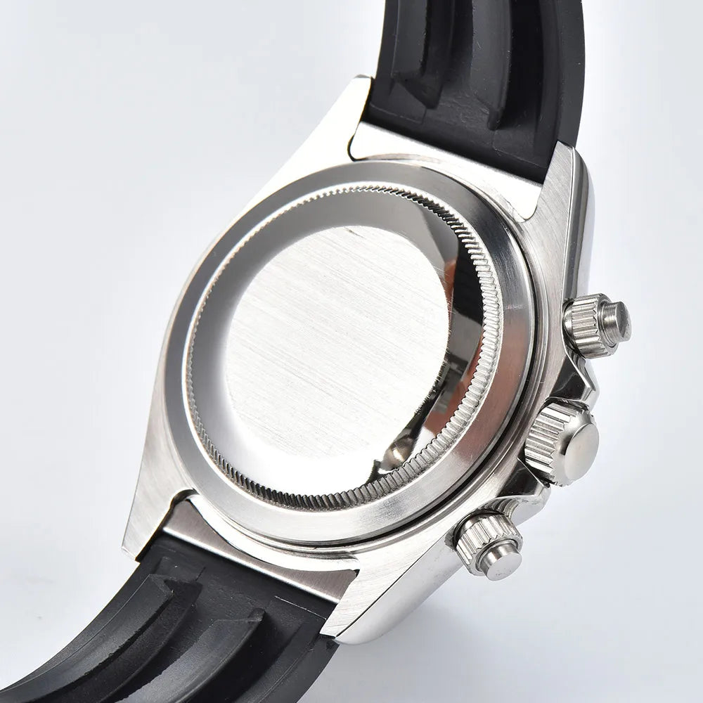 VK63 WATCH Luxury 39mm quartz Chronograph Business Watch Men's VK Series 63 Sport Sapphire Glass Ceramic bezel insert men watch