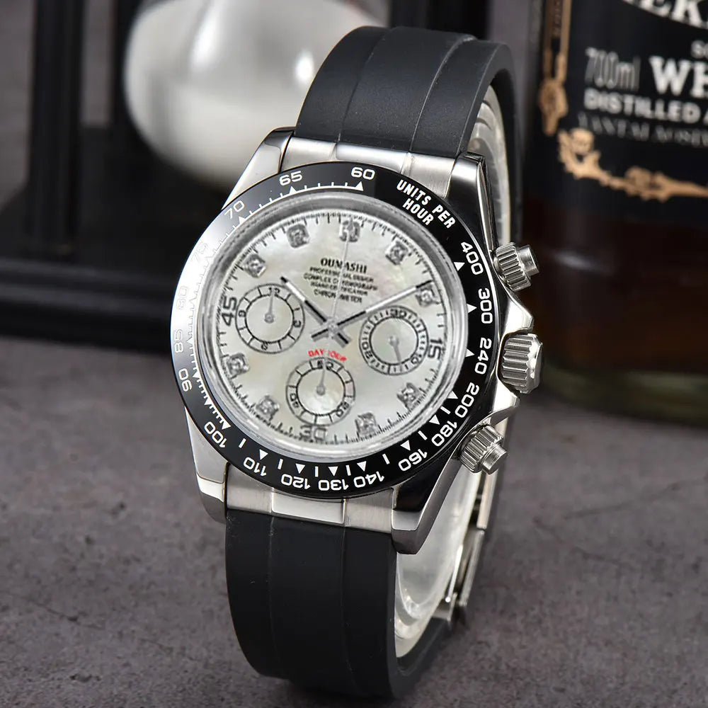 VK63 watches 39.3mm Luxury Watch Men's Chronograph New Men's watch Business Watch Men's VK63 Men's Chronograph Waterproof 10ATM