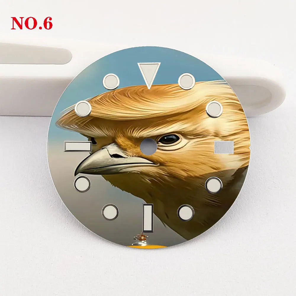 28.5mm Customized dial NH35 dial Creative color-printed series dial is suitable for NH35/36 movement watch accessories